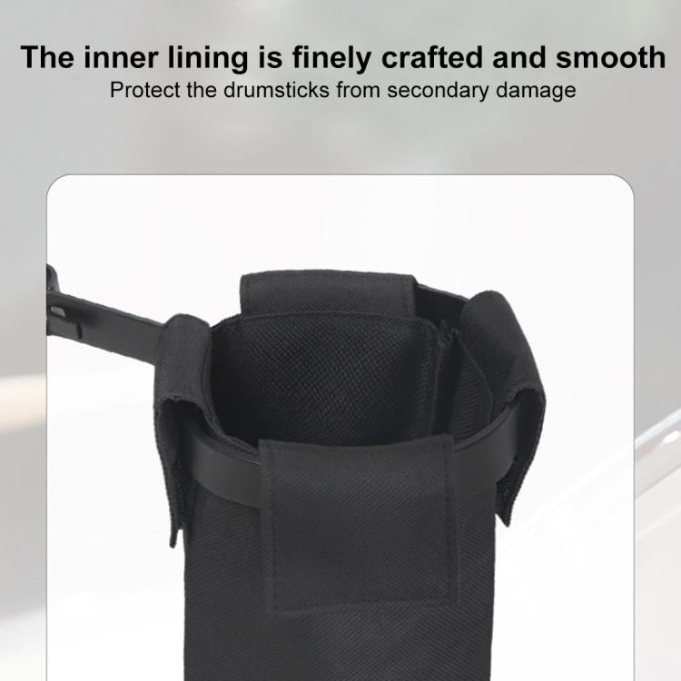 CT-824 Funda portátil para baquetas de batería, fabricada en tela Oxford gruesa., CT-824