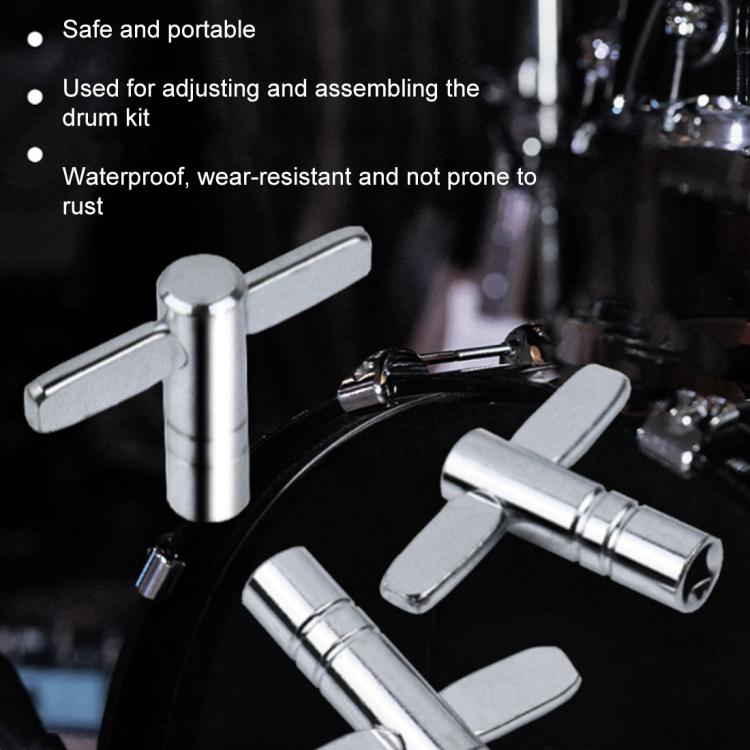 Llave de tambor universal CT-826 con orificio cuadrado en forma de T para batería., CT-826