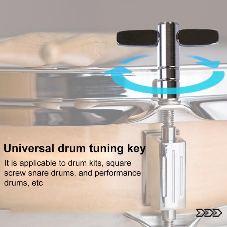 Llave de tambor universal CT-826 con orificio cuadrado en forma de T para batería., CT-826