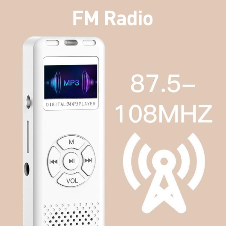 Reproductor de música MP3/MP4 Bluetooth con pantalla digital multifuncional T09, Without Memory Card