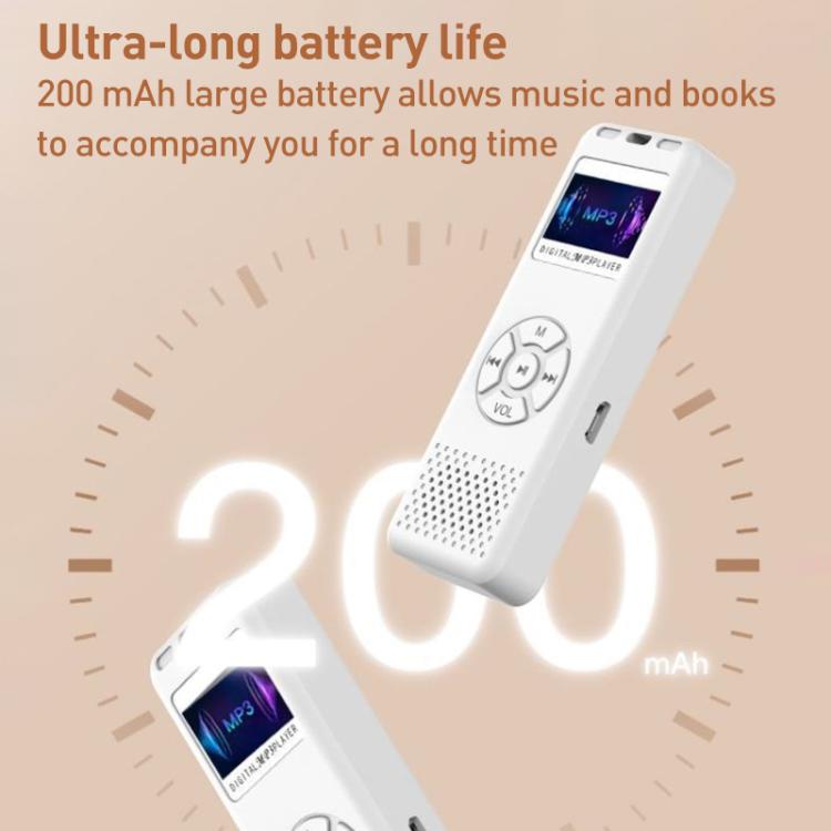 Reproductor de música MP3/MP4 Bluetooth con pantalla digital multifuncional T09, Without Memory Card