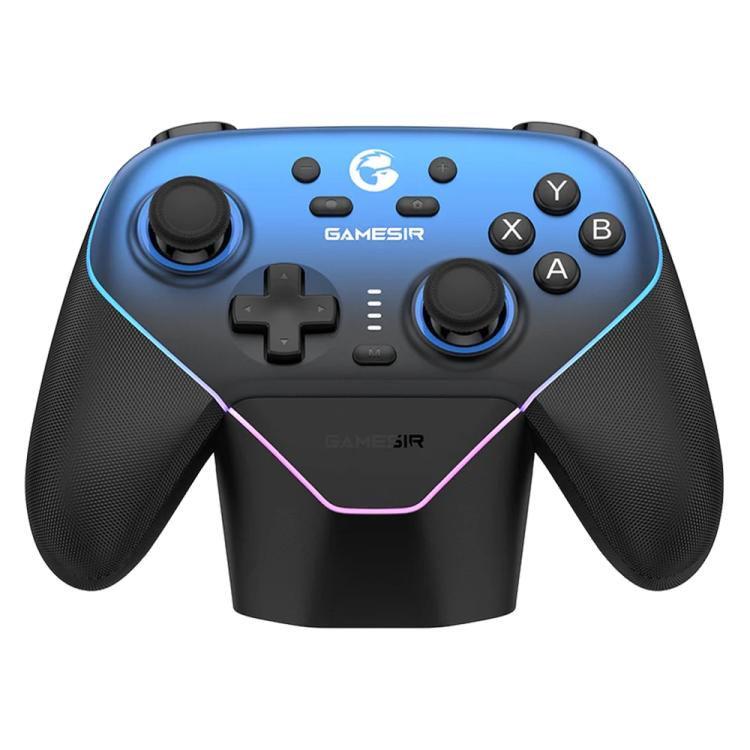 Mando inalámbrico GameSir Super Nova T4 Nova Pro Tri-Mode para PC / Steam / Switch / iOS / Android, T4 Nova Pro Blue, T4 Nova Pro Pink