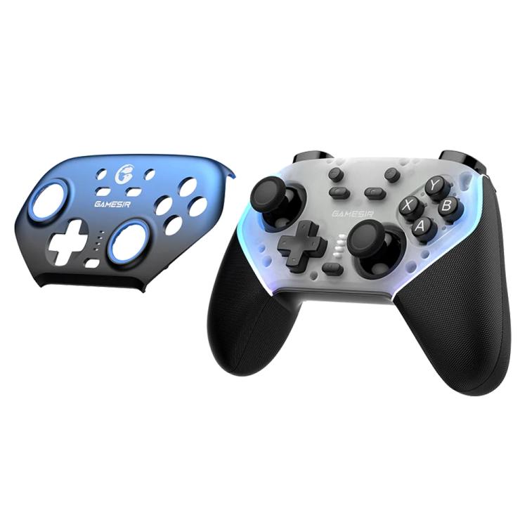 Mando inalámbrico GameSir Super Nova T4 Nova Pro Tri-Mode para PC / Steam / Switch / iOS / Android, T4 Nova Pro Blue, T4 Nova Pro Pink