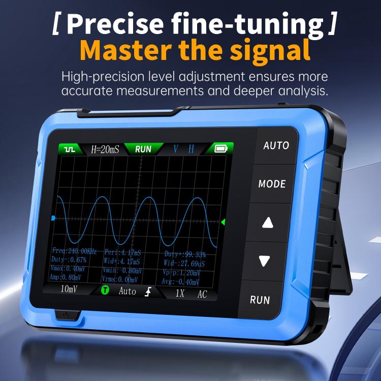 Osciloscopio portátil digital de mano FNIRSI DSO510, DSO510