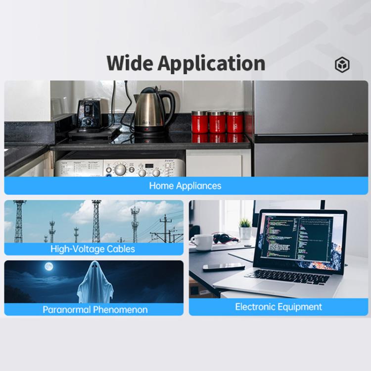 Detector de radiación electromagnética FNIRSI ERD-10 3 en 1, FNIRSI ERD-10