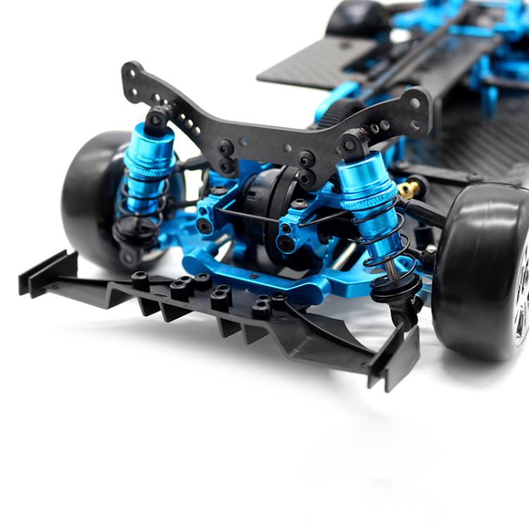 Chasis PMM Racing Trf416 1:10 con transmisión por correa y tracción 4x4. Chasis para coche teledirigido.