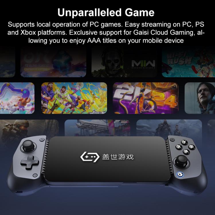Mando de juegos inalámbrico Bluetooth GameSir X5s Stretch, X5s
