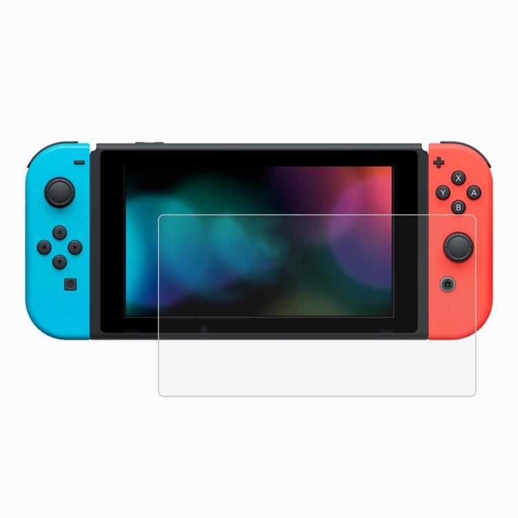 Película templada de alta definición con bordes curvos para almacenes libres de polvo, For Nintendo Switch 2, For Nintendo Switch OLED, For Nintendo Switch