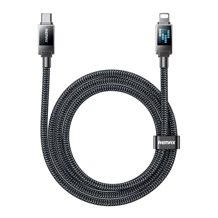 Cable de datos de carga rápida trenzado REMAX CB09 PD30W Tipo C a 8 pines Marquee, longitud: 1,2 m, Type-C to 8 Pin