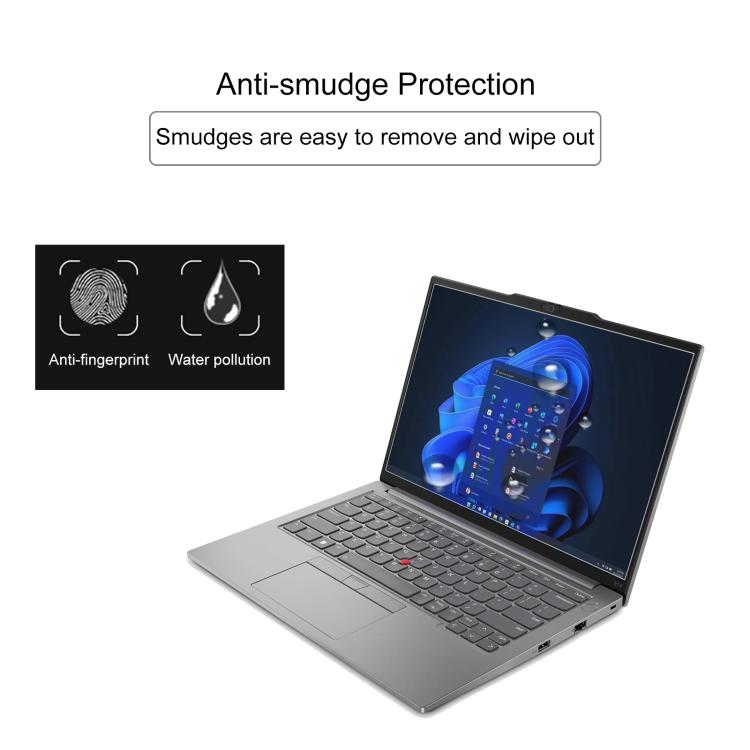 Protector de pantalla de cristal templado HD para portátil, For ThinkPad E14 Gen 5 / E14 2024 / 2023