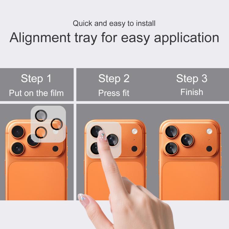 Funda para teléfono Imak con lente de cámara trasera de cristal, exclusiva y con sistema de autoposicionamiento., For iPhone 17 Pro / 17 Pro Max, For iPhone 17, For iPhone Air, For iPhone 16 Pro / 16 Pro Max, For iPhone 16 / 16 Plus                    ...