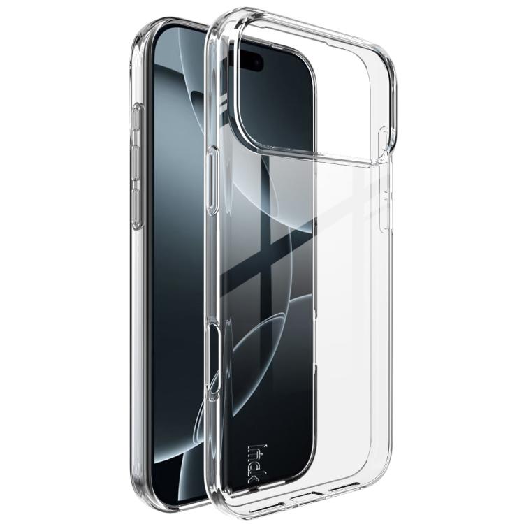 Funda para teléfono de TPU transparente y resistente a los golpes de la serie imak UX-10, For iPhone 17 Pro Max, For iPhone 17 Pro, For iPhone 17, For iPhone Air, For iPhone Air MagSafe