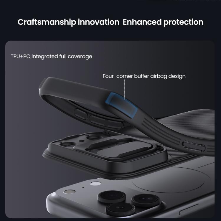 Funda para teléfono NILLKIN CamShield Pro PC, For iPhone 17 Pro Max, For iPhone 16 Pro