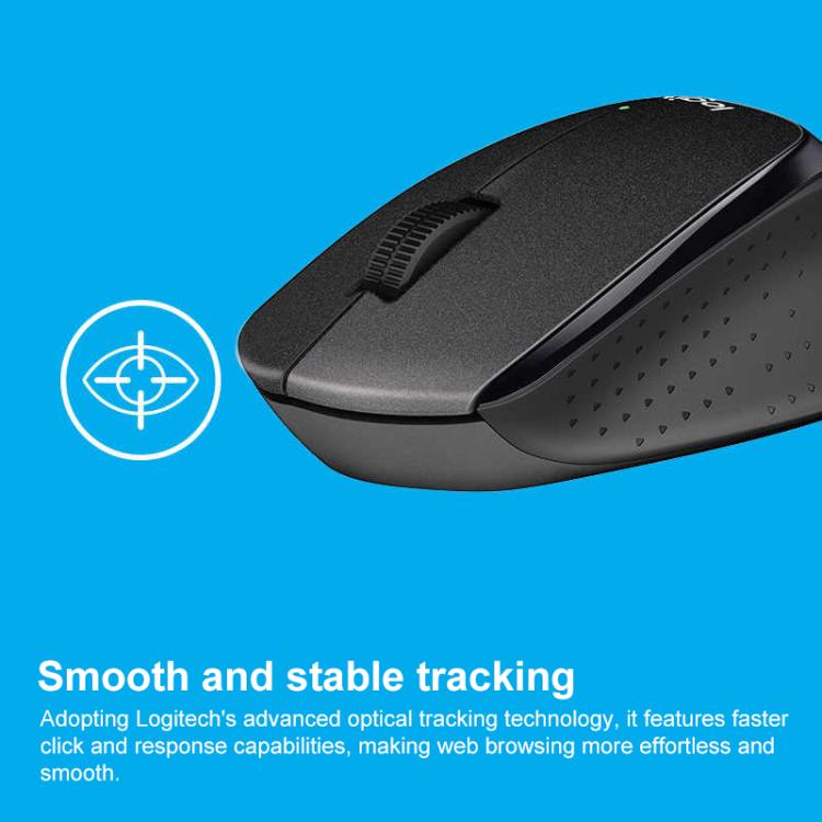 Ratón inalámbrico Bluetooth silencioso Logitech B330 de 1000 DPI