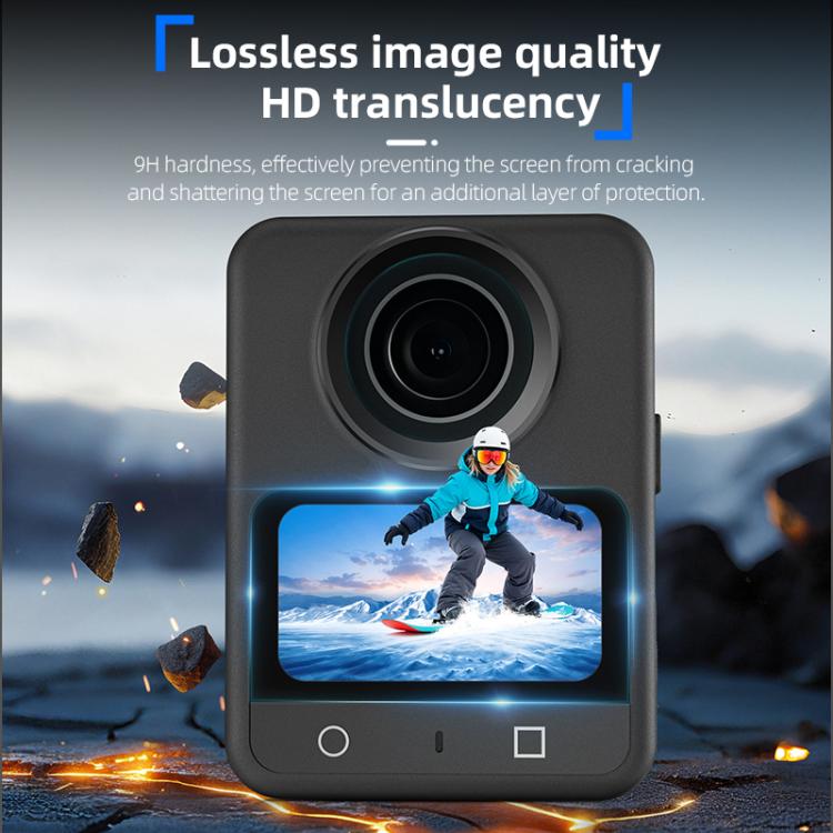 STARTRC - 2 protectores de pantalla de vidrio templado HD, For DJI Osmo 360 2pcs