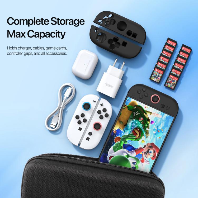 Bolsa de almacenamiento portátil de EVA para consola de juegos DUX DUCIS, For Nintendo Switch 2