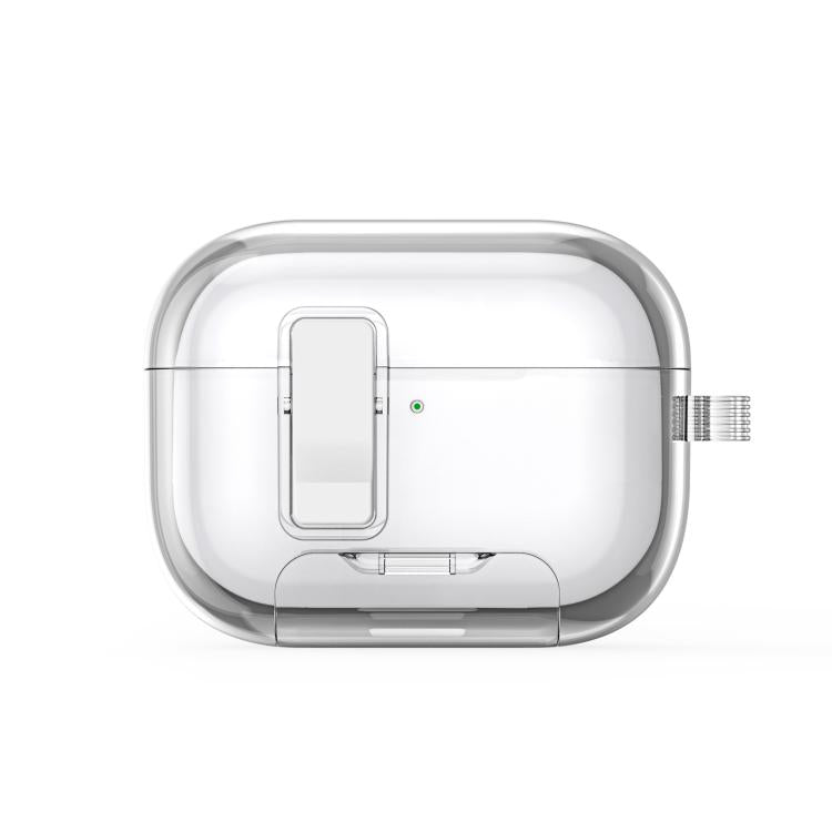 Estuche para auriculares con soporte y cierre de seguridad de la serie DUX DUCIS PECR, For AirPods Pro 3, For AirPods 4, For AirPods Pro 2