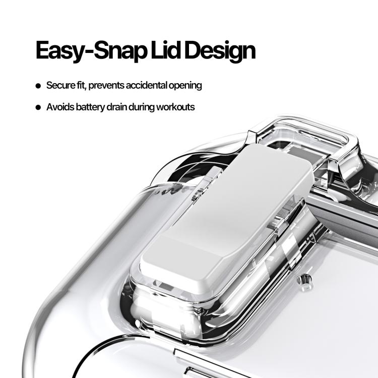 Estuche para auriculares con soporte y cierre de seguridad de la serie DUX DUCIS PECR, For AirPods Pro 3, For AirPods 4, For AirPods Pro 2