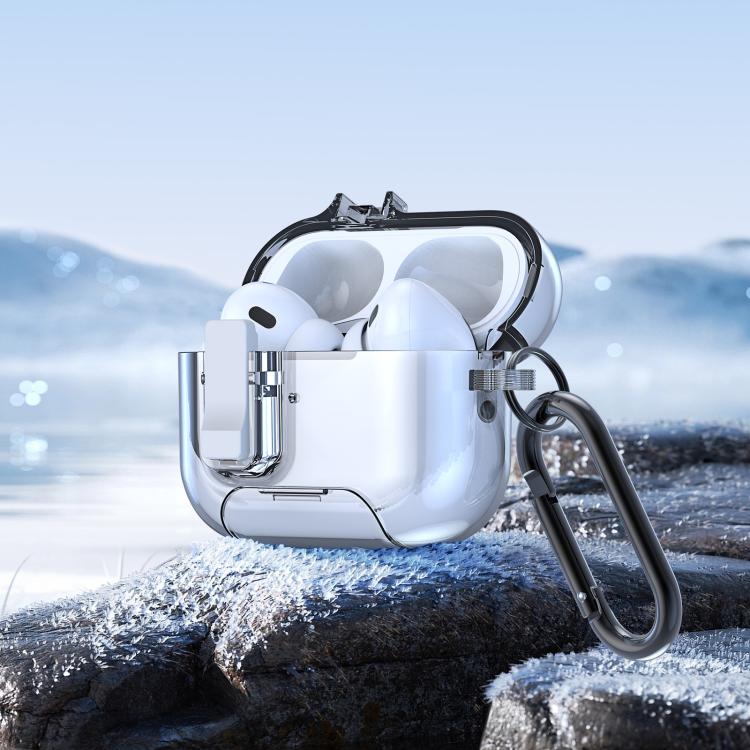 Estuche para auriculares con soporte y cierre de seguridad de la serie DUX DUCIS PECR, For AirPods Pro 3, For AirPods 4, For AirPods Pro 2