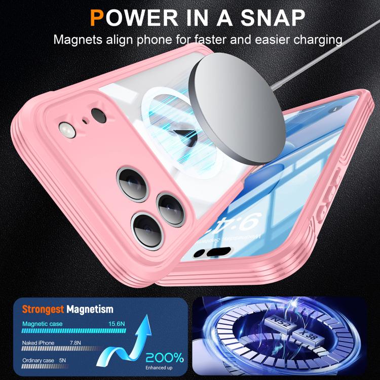 Funda para teléfono MagSafe de cristal templado RedPepper, For iPhone 17 Pro Max, For iPhone 17 Pro, For iPhone 17, For iPhone Air