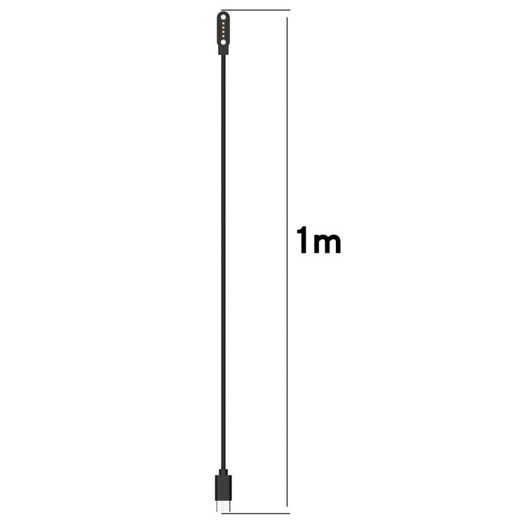 Cable de carga magnético xDfind con interfaz Tipo-C/USB-C, longitud: 1 m, For PLAUD Note AI Voice Recorder