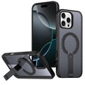 Funda para teléfono Kalebol Honeycomb Cooling MagSafe Holder, For iPhone 16, For iPhone 15 Pro Max, For iPhone 15 Pro, For iPhone 15 Plus, For iPhone 15, For iPhone 14 Plus, For iPhone 14, For iPhone 14 Pro