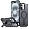 Funda para teléfono Kalebol Honeycomb Cooling MagSafe Holder, For iPhone 16, For iPhone 15 Pro Max, For iPhone 15 Pro, For iPhone 15 Plus, For iPhone 15, For iPhone 14 Plus, For iPhone 14, For iPhone 14 Pro