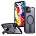 Funda para teléfono Kalebol Honeycomb Cooling MagSafe Holder, For iPhone 17e / 16e, For iPhone 17 Pro Max, For iPhone 17 Pro, For iPhone 17, For iPhone Air, For iPhone 16 Pro Max, For iPhone 16 Pro, For iPhone 16 Plus