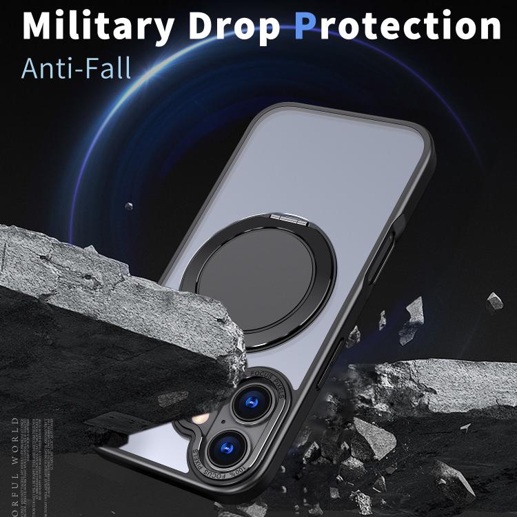 Funda para teléfono Kalebol con soporte magnético MagSafe giratorio de 360 grados, For iPhone 16