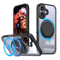 Funda para teléfono Kalebol con soporte magnético MagSafe giratorio de 360 grados, For iPhone 16