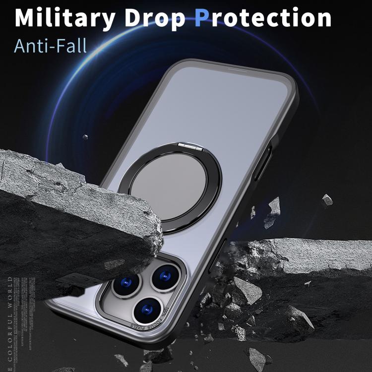 Funda para teléfono Kalebol con soporte magnético MagSafe giratorio de 360 grados, For iPhone 17e / 16e, For iPhone 17 Pro Max, For iPhone 17 Pro, For iPhone 17, For iPhone Air, For iPhone 16 Plus