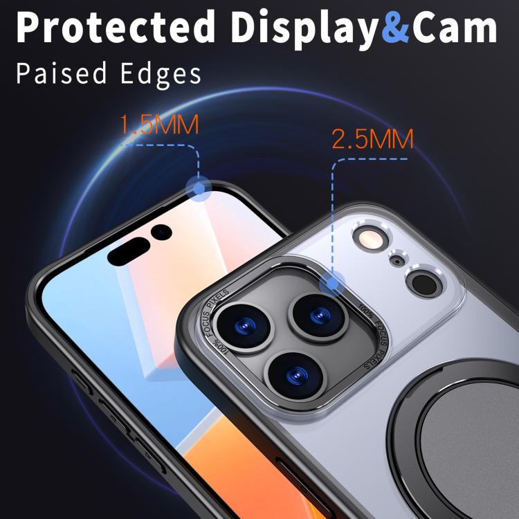 Funda para teléfono Kalebol con soporte magnético MagSafe giratorio de 360 grados, For iPhone 17e / 16e, For iPhone 17 Pro Max, For iPhone 17 Pro, For iPhone 17, For iPhone Air, For iPhone 16 Plus