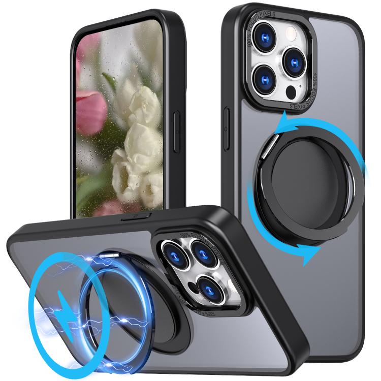 Funda para teléfono Kalebol con soporte magnético MagSafe giratorio de 360 grados, For iPhone 14 Pro, For iPhone 14 Pro Max, For iPhone 13 Pro Max, For iPhone 13 Pro, For iPhone 13