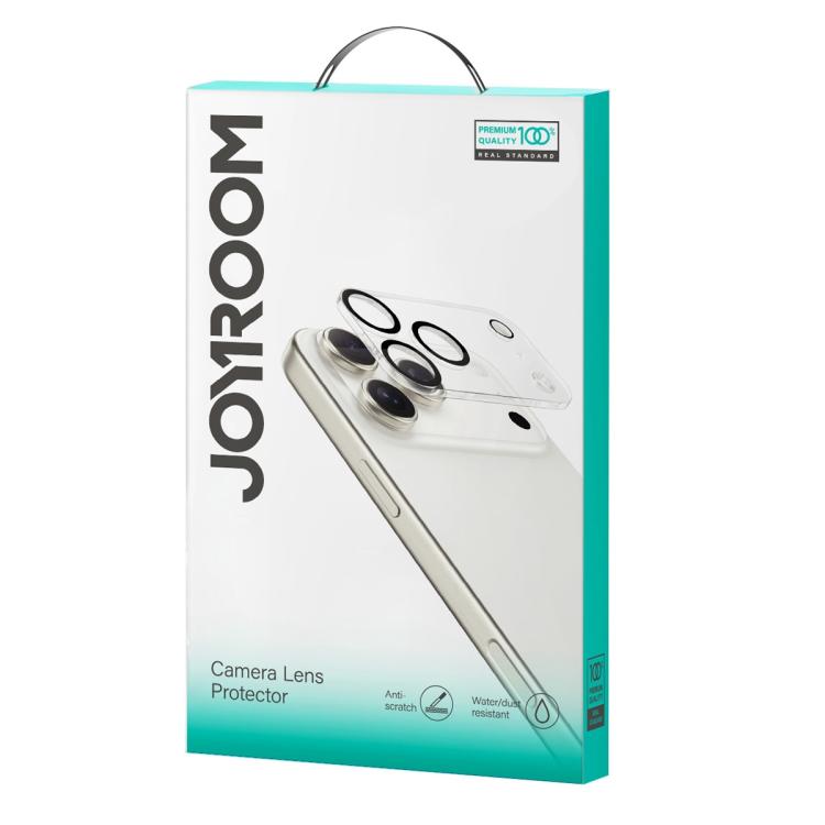 Película protectora para lentes JOYROOM Diamond Mirror Series Edición Gema, For iPhone 17 Pro Max, For iPhone 17 Pro, For iPhone 17, For iPhone Air