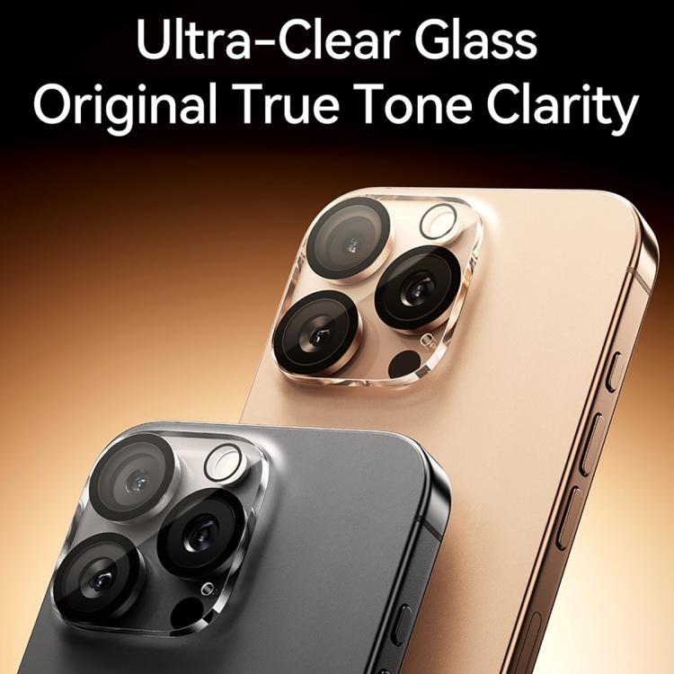 Película protectora para lentes JOYROOM Diamond Mirror Series Edición Gema, For iPhone 17 Pro Max, For iPhone 17 Pro, For iPhone 17, For iPhone Air