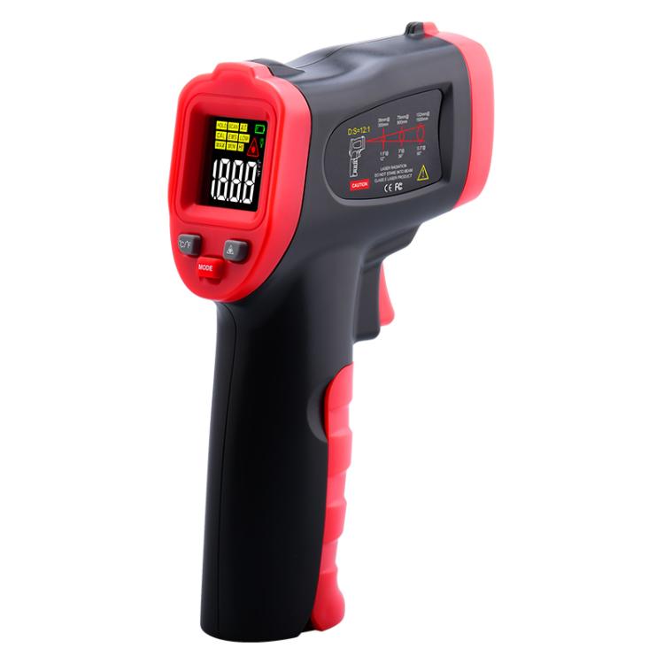 Termómetro infrarrojo portátil Wintact WT327C, rango de medición: -50 a 800 grados Celsius., WT327C