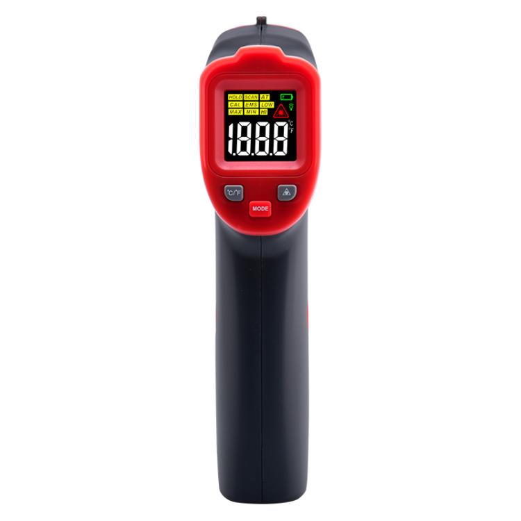 Termómetro infrarrojo portátil Wintact WT327C, rango de medición: -50 a 800 grados Celsius., WT327C