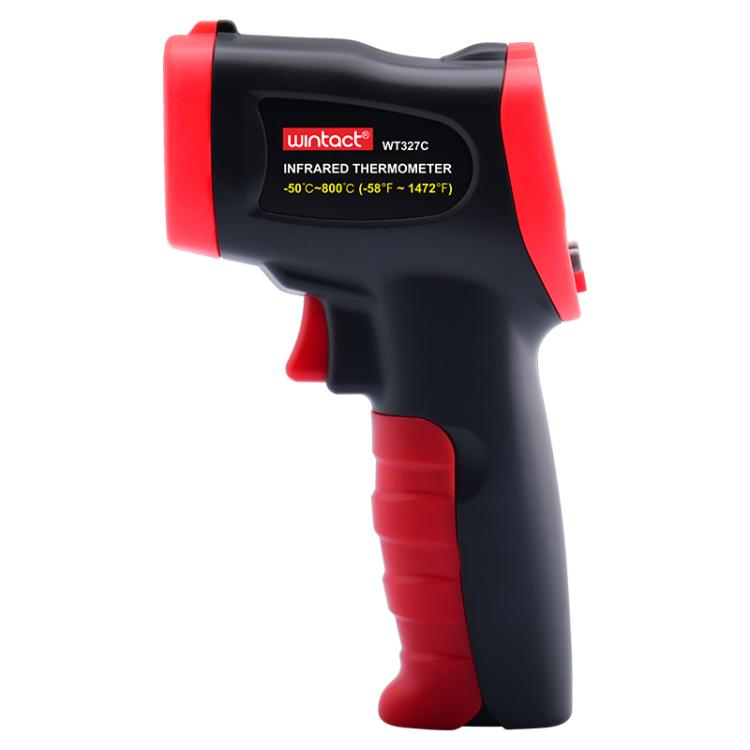 Termómetro infrarrojo portátil Wintact WT327C, rango de medición: -50 a 800 grados Celsius., WT327C