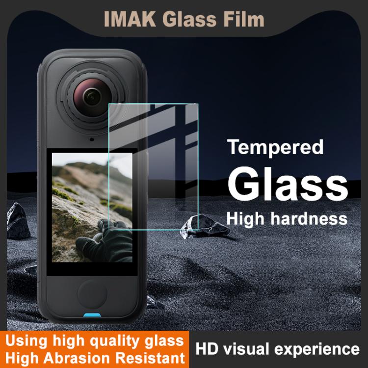 Protector de pantalla de vidrio templado de pantalla completa serie H de imak, For Insta360 X4 Air, For Insta360 GO Ultra
