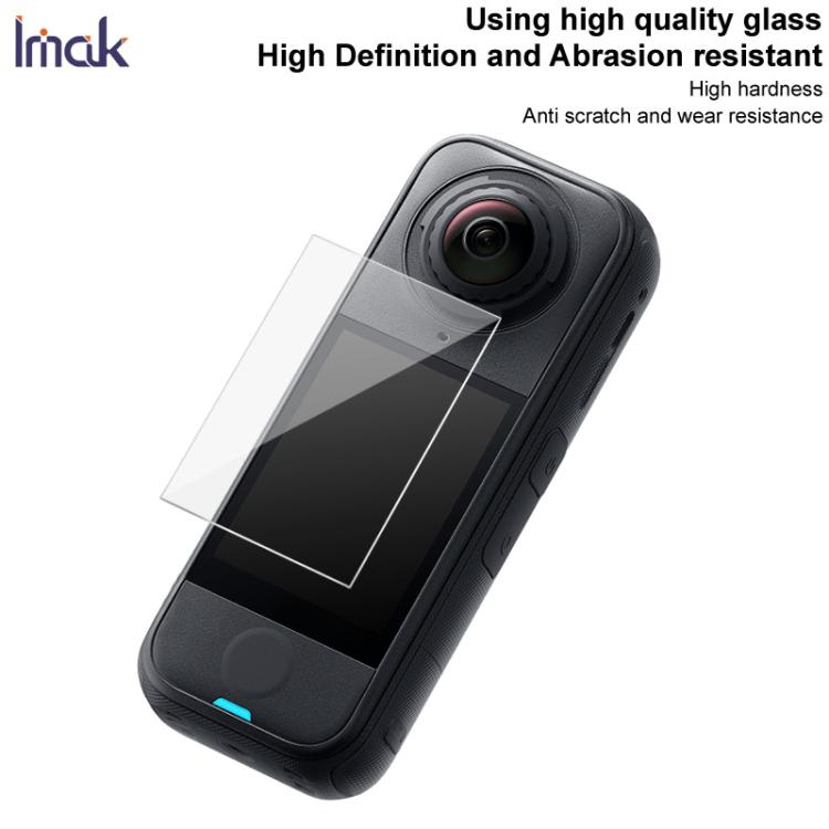 Protector de pantalla de vidrio templado de pantalla completa serie H de imak, For Insta360 X4 Air, For Insta360 GO Ultra