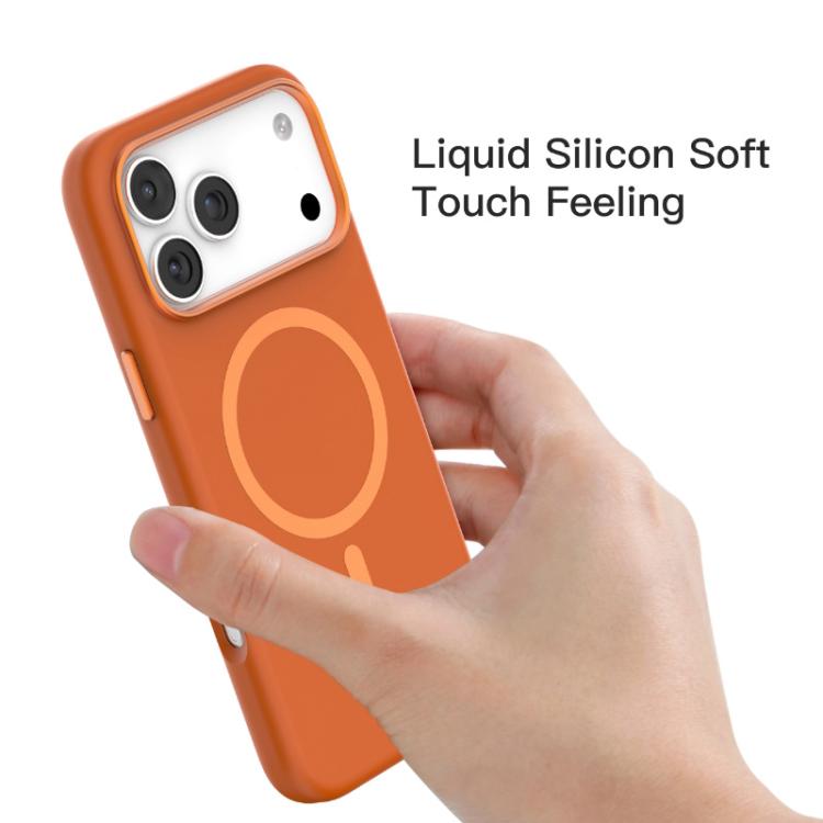 Funda para teléfono Mutural Karen Series de silicona líquida MagSafe, For iPhone 17 Pro Max, For iPhone 17 Pro