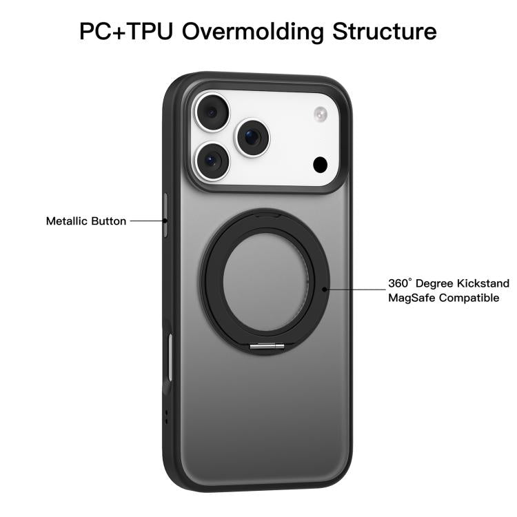 Funda para teléfono con soporte magnético MagSafe de la serie Mutual Armor, For iPhone 17 Pro Max, For iPhone 17 Pro