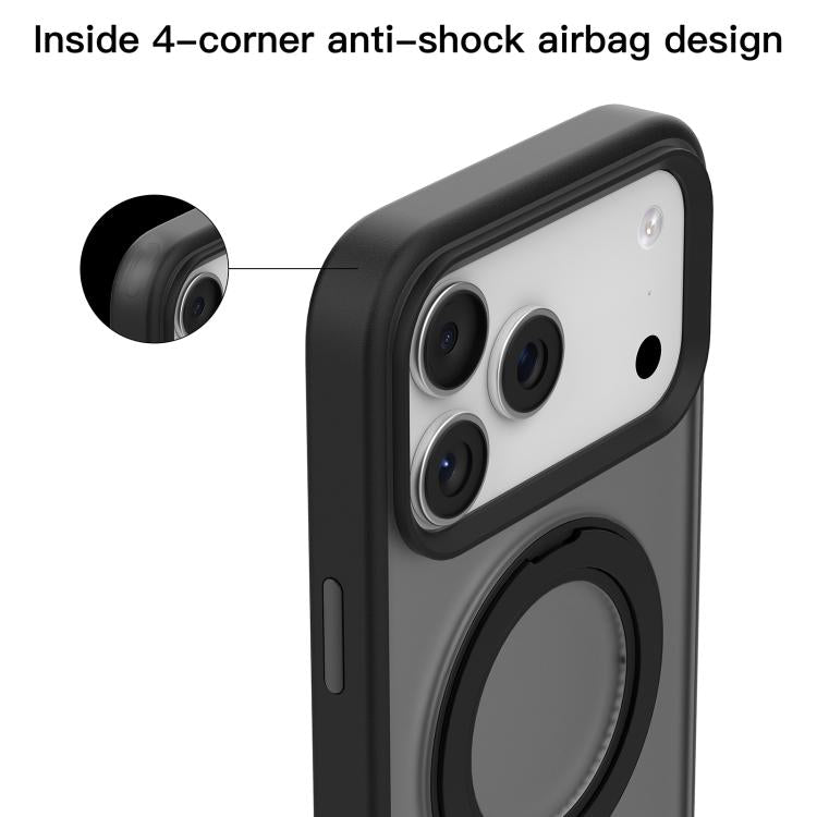 Funda para teléfono con soporte magnético MagSafe de la serie Mutual Armor, For iPhone 17 Pro Max, For iPhone 17 Pro