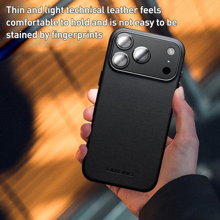 Funda para teléfono QIALINO Technology de cuero con MagSafe, For iPhone 17 Pro Max, For iPhone 17 Pro, For iPhone 17, For iPhone Air