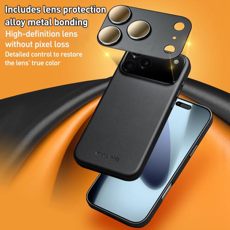 Funda para teléfono QIALINO Technology de cuero con MagSafe, For iPhone 17 Pro Max, For iPhone 17 Pro, For iPhone 17, For iPhone Air