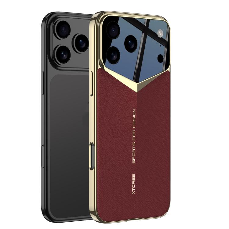 Funda para teléfono de cuero liso GKK Blade Phantom, For iPhone 17 Pro Max, For iPhone 17 Pro