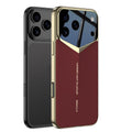 Funda para teléfono de cuero liso GKK Blade Phantom, For iPhone 17 Pro Max, For iPhone 17 Pro