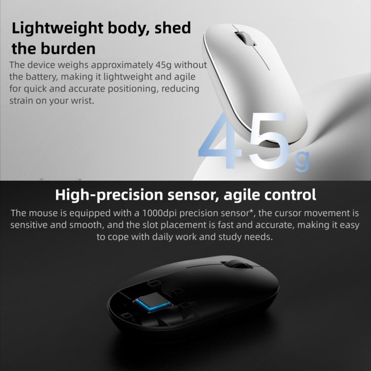 Conjunto original de teclado y ratón inalámbricos Xiaomi de 2,4 GHz (3 unidades), Gen3