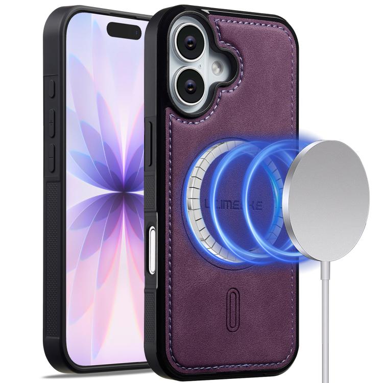 Funda magnética para teléfono LC.IMEEKE Serie L6 MagSafe, For iPhone 16, For iPhone 15 Pro Max, For iPhone 15 Pro, For iPhone 15 Plus, For iPhone 15, For iPhone 14 Plus, For iPhone 14, For iPhone 14 Pro