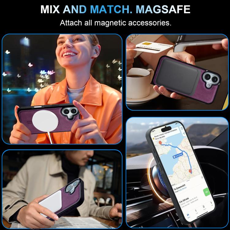 Funda magnética para teléfono LC.IMEEKE Serie L6 MagSafe, For iPhone 16, For iPhone 15 Pro Max, For iPhone 15 Pro, For iPhone 15 Plus, For iPhone 15, For iPhone 14 Plus, For iPhone 14, For iPhone 14 Pro